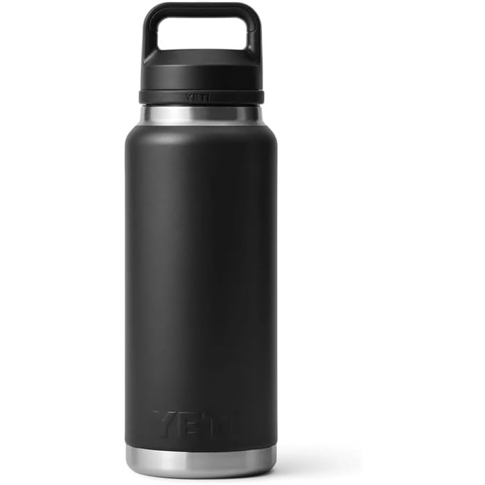 Термос-пляшка YETI Rambler 760 мл з кришкою Chug, чорна