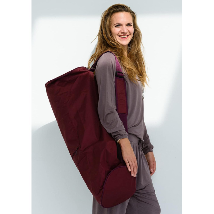 Сумка для йоги Yogistar Extra Big, нейлон, 75 см, чорна