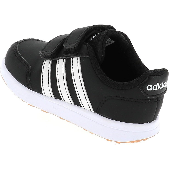 Дитячі кросівки Adidas Vs Switch 2 K для бігу (18 EU, чорний/білий/гірчичний)