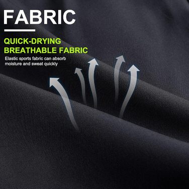 Шорти спортивні чоловічі Suwangi для бігу, легкі, швидковисихаючі з внутрішньою підкладкою та кишенею, блакитні