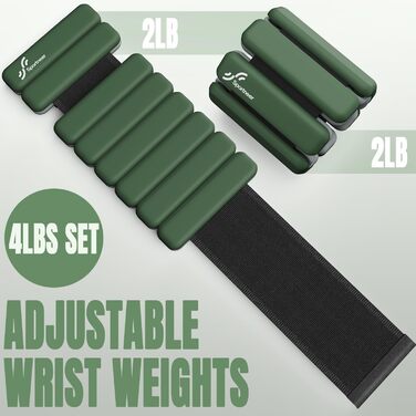 Набір обтяжувачів для ніг Sportneer 2 шт. (0,5 кг та 1 кг) для йоги, танців, аеробіки, чоловічий/жіночий