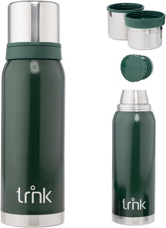 Термос trnk Outdoor Arktis 2, нержавійка, 1200 мл, BPA-free, 32 год тепла, кришка з 2 чашками, можна мити в посудомийці