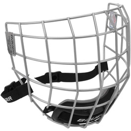 Захисна хокейна маска BAUER PROFILE II, срібляста, розмір L