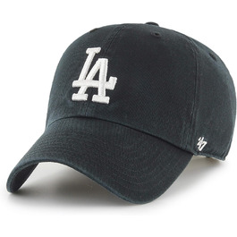 Кепка бейсболка MLB Los Angeles Dodgers, унісекс, чорний, регульована