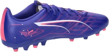 Кросівки футбольні PUMA Ultra 5 Play Mg для гри на твердих поверхнях, 43 EU, Lapis Lazuli/Puma White/Sunset Glow