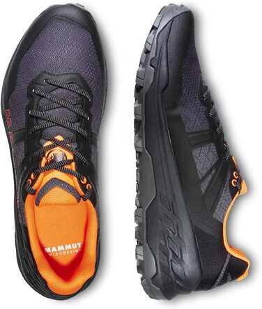 Черевики чоловічі Mammut Sertig II Low GTX 46 EU Black Vibrant Orange