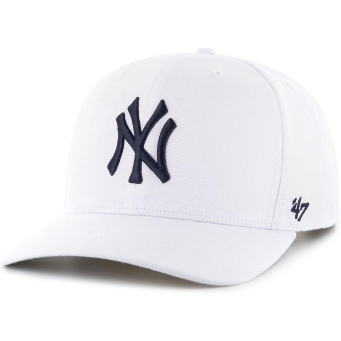 Кепка бейсболка MLB New York Yankees MVP унісекс, регульована застібка, один розмір, білий