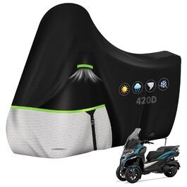 Водонепроникний захисний чохол для моторолика Piaggio Vespa GTS GTV GT 60/300/250/125 (без кофра), матеріал 420D Oxford, зимовий
