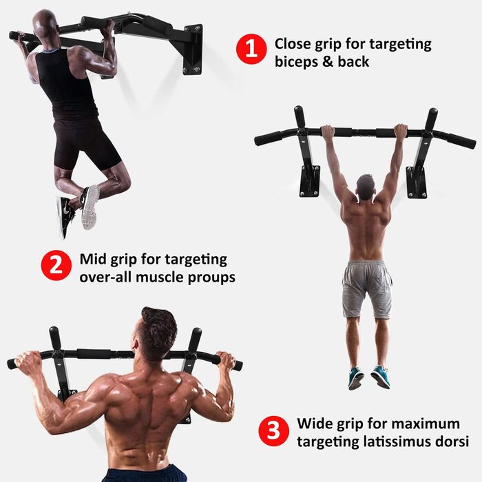 Кріпиться на стіну турнік для дому, турнік для підтягувань, стінова стійка для турніка, обладнання для фітнесу та силових тренувань