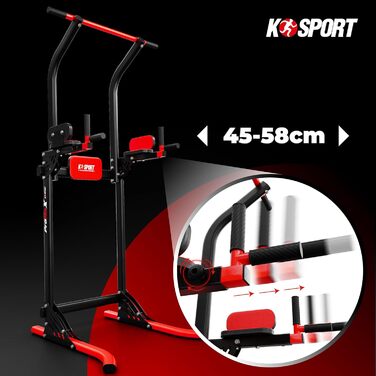 K-Sport Power Tower: турнік, бруси та силовий комплекс для дому | Макс. вага 150 кг