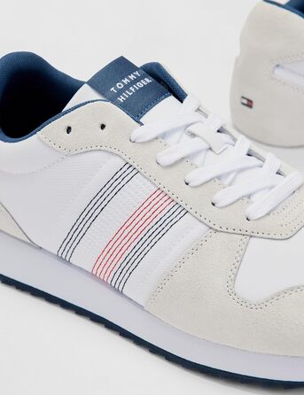 Кросівки Tommy Hilfiger Runner Evo Mix Stitch білі, 42 EU