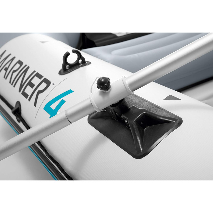 Надувний човен Intex Mariner 4 - професійна серія, комплект з веслами та насосом, без фталатів