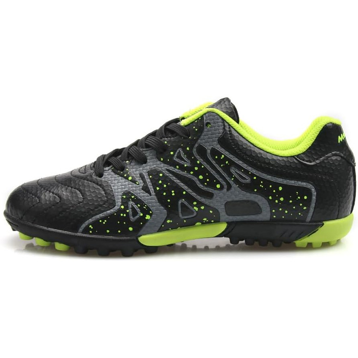 Дитячі футбольні бутси Msport для хлопчиків, чорного кольору, розмір 40 EU, антиковзаюча підошва, дихаючі