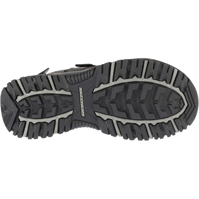 Чоловічі сандалі Skechers Prewitt Rigdon Sports, 43 EU, чорний, синтетика