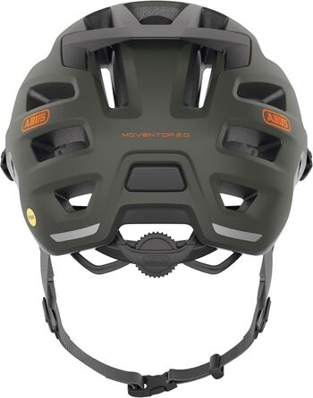 Велошолом ABUS Moventor 2.0 MIPS, захист від ударів, для MTB та All-Mountain, унісекс, розмір S (51-55 см), темно-зелений