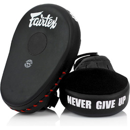 Боксерські лапи Fairtex FMV13 для боксу, Муай Тай, кікбоксингу та MMA, чорні, максимальний захист