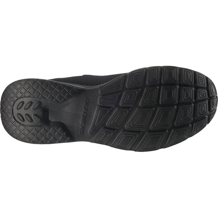 Кросівки Skechers Dynamight 2.0 Rayhill для чоловіків, чорні, сітка та шкірозамінник