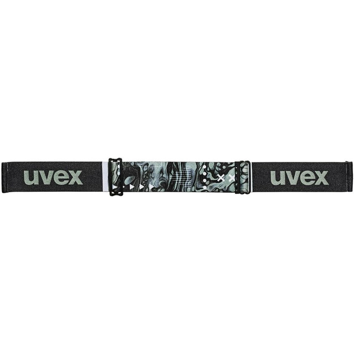 Uvex Gravity FM: Спортивні скі-маски для лижного спорту, унісекс, oxid green matt/opal-clear