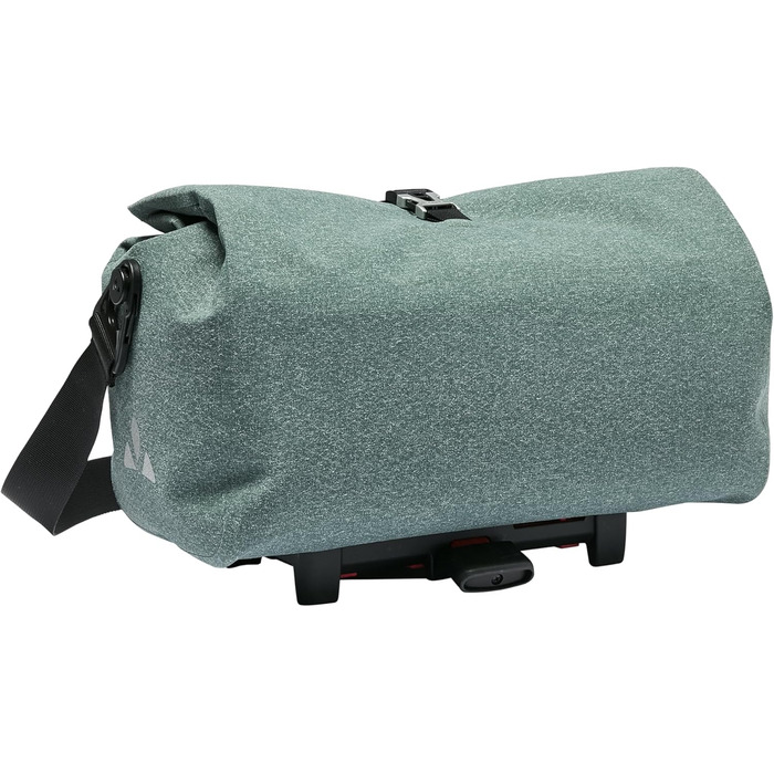Сумка на багажник VAUDE ReCycle Shopper Uniklip, універсальна, Dusty Forest, водонепроникна, еко-матеріал
