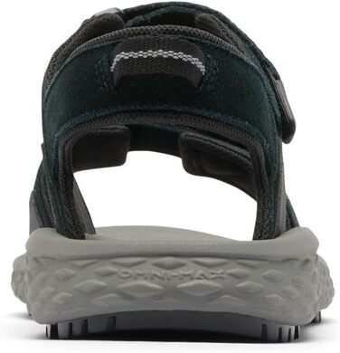 Columbia Konos Hiker 2-Strap: Чоловічі трекінгові сандалі, 48 EU, Black Titanium II