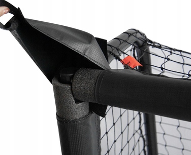 Переносні складані футбольні ворота зі сталі 240x160x85 см Enero