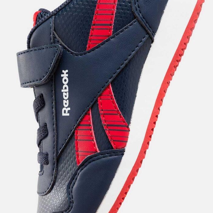 Дитячі кросівки Reebok Royal Cl Jog 3.0 для малюків, крейдово-білі, розмір 27.5 EU (Vectornavy, Vectorred, White)