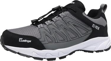 Черевики туристичні Kastinger Unisex Fs-ahrnspitz Low KtxWanderschuh, 49 EU, сірий/чорний