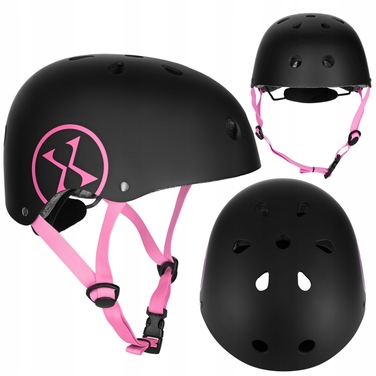 Дитячий велосипедний шолом з регулюванням та комплект захисту для скейтбордингу, розмір XS