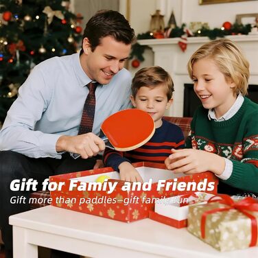 Набір для гри в настільний теніс: 2 ракетки та 3 м'ячі (BLUE)