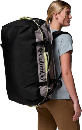 Унісекс спортивна сумка-даффл Columbia Landroamer 60L, Flint Grey/Black/Citron Haze