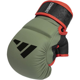 Рукавички для спарингу та греплінгу adidas Combat 50, армійсько-зелені