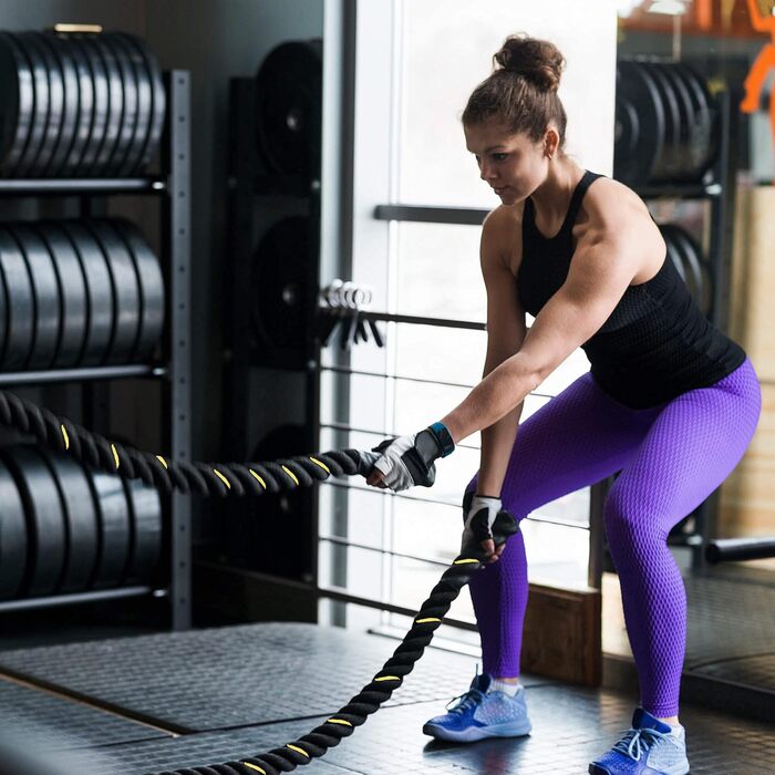 Батл-канат SPRINGOS Power Rope 9 м для кросфіту та силових тренувань