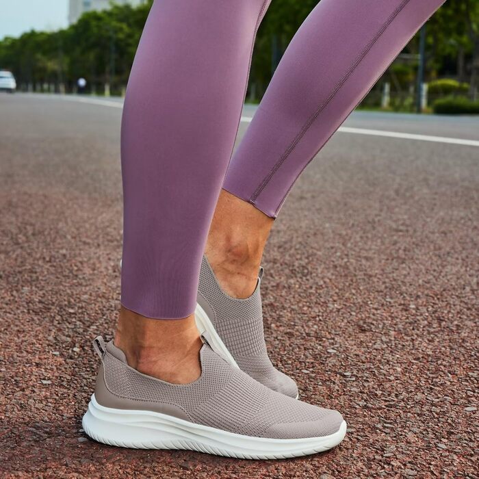 Жіночі кросівки для ходьби та тенісу TIOSEBON, сірі, розмір 36 EU