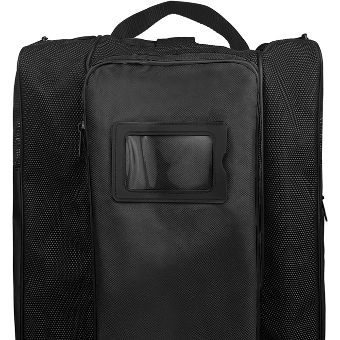 Сумка для ковзанів VPRO: для ковзанярства на льоду та роликів, з ремінцем, чорна