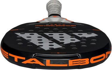 Ракетка для падел Adidas Metalbone Team Light 2026 (466г) - чорна, повна поверхня