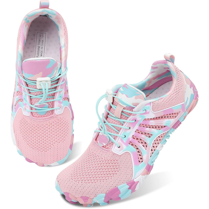 Аквашузи для піших прогулянок та плавання, унісекс, рожеві, розмір 39.5/40 EU