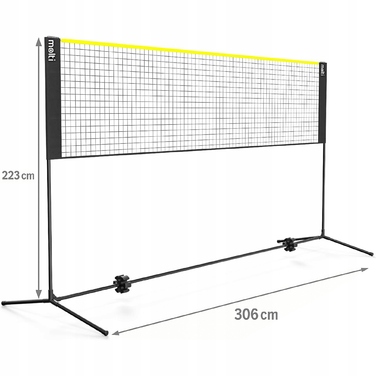 Універсальний набір 3в1 Molti: сітка для волейболу, бадмінтона та тенісу (3,06 м x 0,71 м)