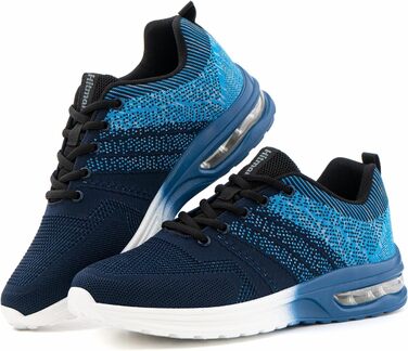 Кросівки для бігу Hitmars: чоловічі та жіночі, спортивні, легкі, дихаючі, для активного відпочинку, фітнесу та джогінгу. Кольори: чорний, сірий, блакитний. Розміри EU 36-48 (включаючи 40 EU)