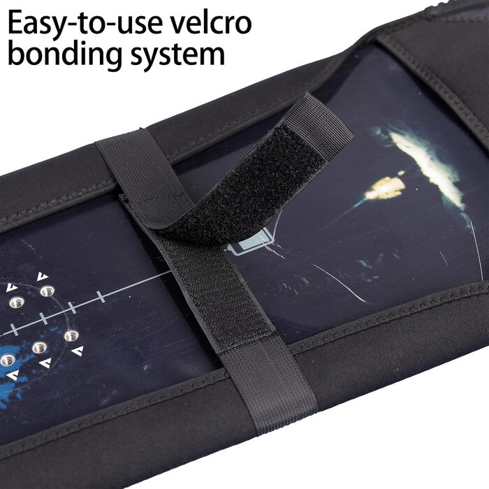 Чохол для сноуборда EIGEETO 135 см: м'який, з регульованим ременем, для зручного транспортування