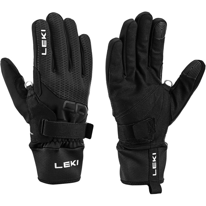 Рукавички LEKI CC Thermo Shark чорні, термоізоляційні, розмір 7