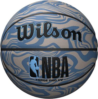 Баскетбольний м’яч Wilson NBA Forge Pro 7 розмір, сірий, для вулиці та залу
