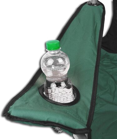 Кемпінговий стільчик складний Hanse, до 120 кг, з сумкою-холодильником