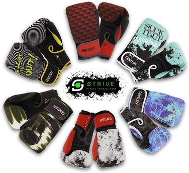 Боксерські рукавички Century Strive 10oz, унісекс, для кікбоксингу та фітнесу, прані, синтетика