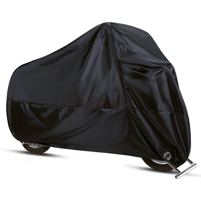 Захисний чохол для мотоцикла Winterfest, водонепроникний, 210D, 4XL (2XL 105x125x245 см)