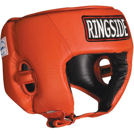 Захисний шолом Ringside для дорослих, бокс, Муай Тай, MMA, без захисту щік, червоний, розмір M