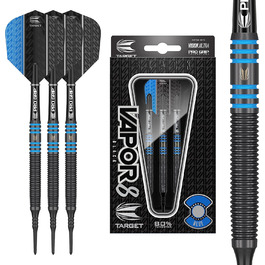Дротики Target Darts Vapor 8 Softdarts, набір для дартсу, м'які наконечники