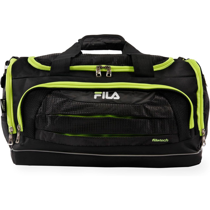 Спортивна сумка FILA Cypress Unisex, маленька сумка для спорту та аксесуарів, Onyx/Limette, універсальний розмір