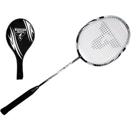 Бадмінтонна ракетка Talbot Torro Warrior 6.2, чорна-срібляста