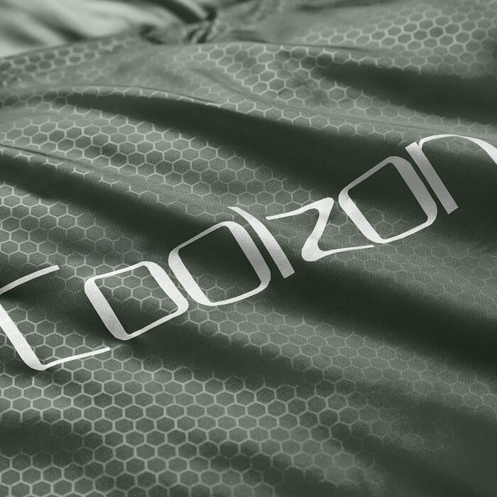 Сплячий мішок Coolzon для кемпінгу та подорожей, 3-4 сезони, дорослий, ультралегкий, компактний, теплий, зелений