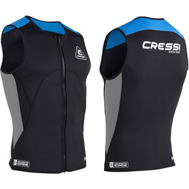 Гідрокостюм CRESSI Guardian Man 2мм неопрен, чоловічий, чорно-синій (XL/5) для плавання, снорклінгу, SUP, серфінгу, каякінгу